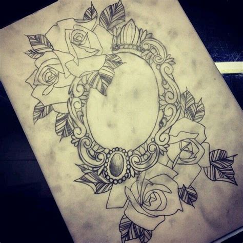 tattoo picture frame